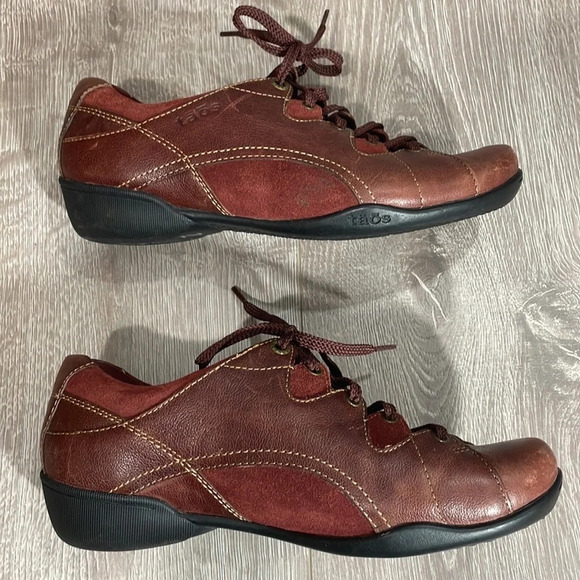 Taos Speed Lacer-D Leather/suede Oxfords size 7 - Picture 14 of 14